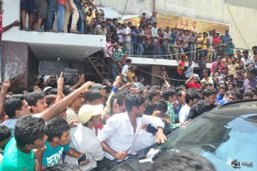 Supreme Movie Team at Sandhya Theater
